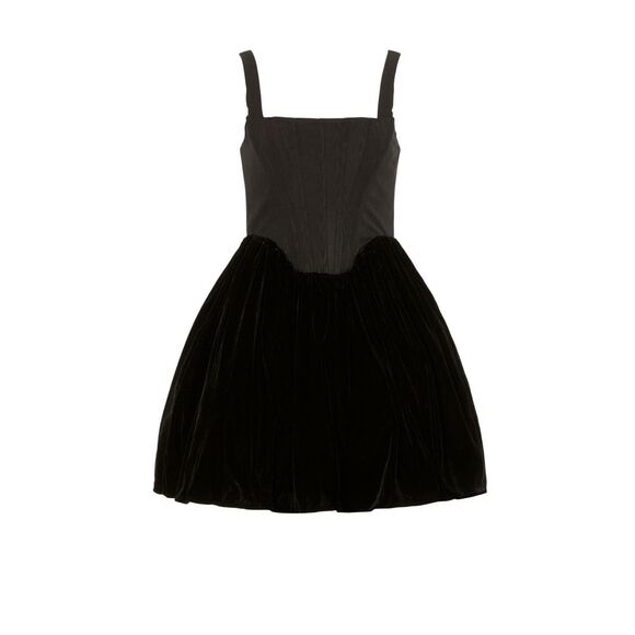 Staud Landscape Fit-&-Flare Dress - Picture 1 of 12